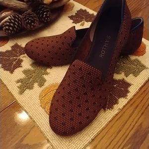 Rothys Sienna Dot Loafers  Size 8.5